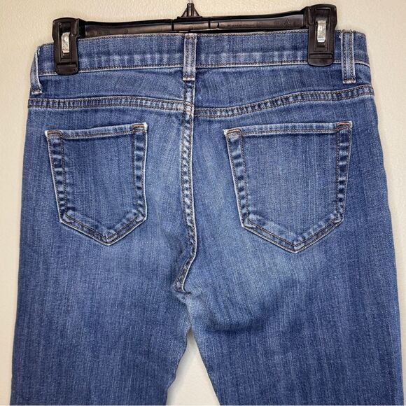 JCPenney Slim Straight Jeans Size 27/4 High Stretch Denim‎ Dark Wash JCP - Picture 4 of 6